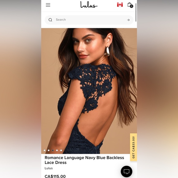 Lulu’s Lace Bodycon Dress - Picture 3 of 7